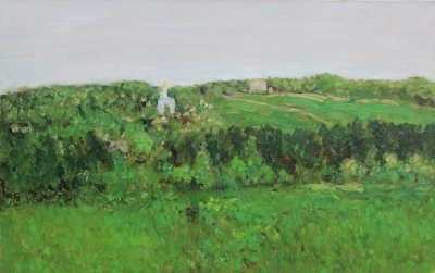 Bakharevka Fields Painting by Alexey Beregovoy