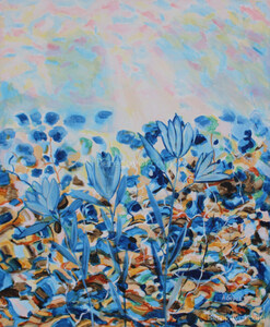 Flowers from Another Place Painting by Alexey Beregovoy